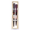 ISSOO 39397 Yaei Paulownia Box Couple Chopsticks Pottery 2P