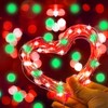LAMPHOME Fairy Lights Plug in, 33Ft 100 LEDs Waterproof Twinkle