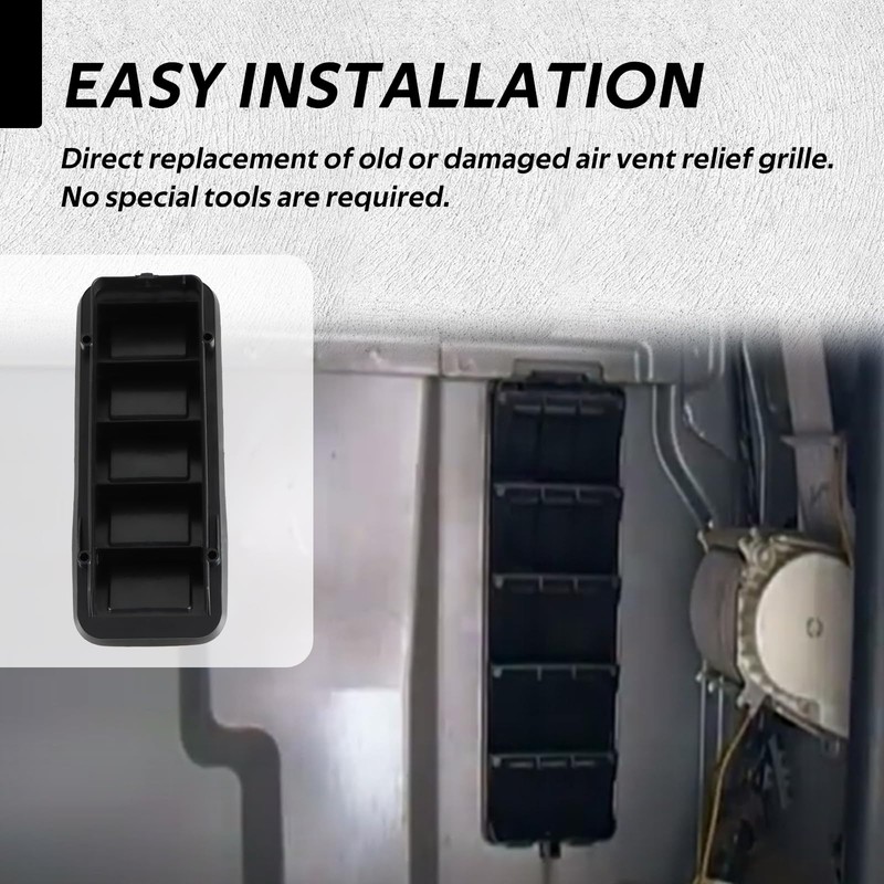 KPALAG Upgraded Back Panel Air Vent Relief Grille, Cabin Pressure