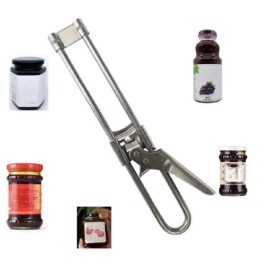 Unbranded Multi-Function Kitchen Tool: Can Opener, Jar Gripper, Bottle Opener & Measuring