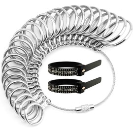 Ring Sizer Measuring Tool Kit, Jewelry Sizer Tools, A-Z Ring Measurement Tool