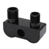 AC Compressor Fitting 90° Turn Angle 6061‑T6 Billet Aluminum Alloy
