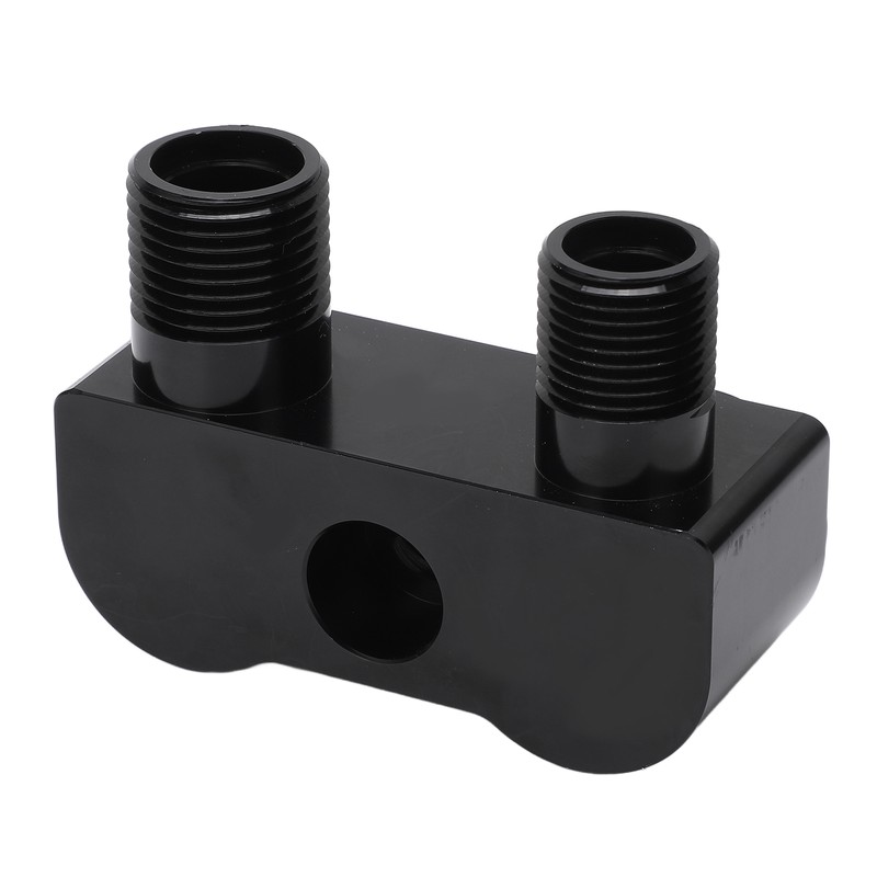 AC Compressor Fitting 90° Turn Angle 6061‑T6 Billet Aluminum Alloy