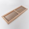 WELLAND Red Oak 32-Inch Hardwood Register Cold Air Return Wall Vent