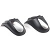 carmotion88 Black Car Tail Light Cover Rear Light Protector Trim