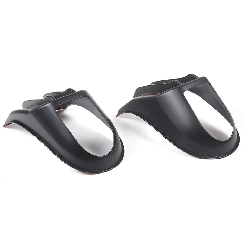 carmotion88 Black Car Tail Light Cover Rear Light Protector Trim