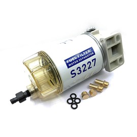 PB S3227 Outboard Engine Fuel Filter With Clear Bowl Base Filter Element Fuel Water Separator For Marine Engine Boat