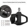 WOWSPORT SPD SL Road Bike Pedals with Cleat,Compatible with Shimano