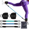 Sonicefit Ankle Resistance Bands with Cuffs, Ankle Strap with Exercise