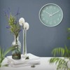 HZDHCLH Wall Clock 12 Inch Silent Non Ticking Clock for Living
