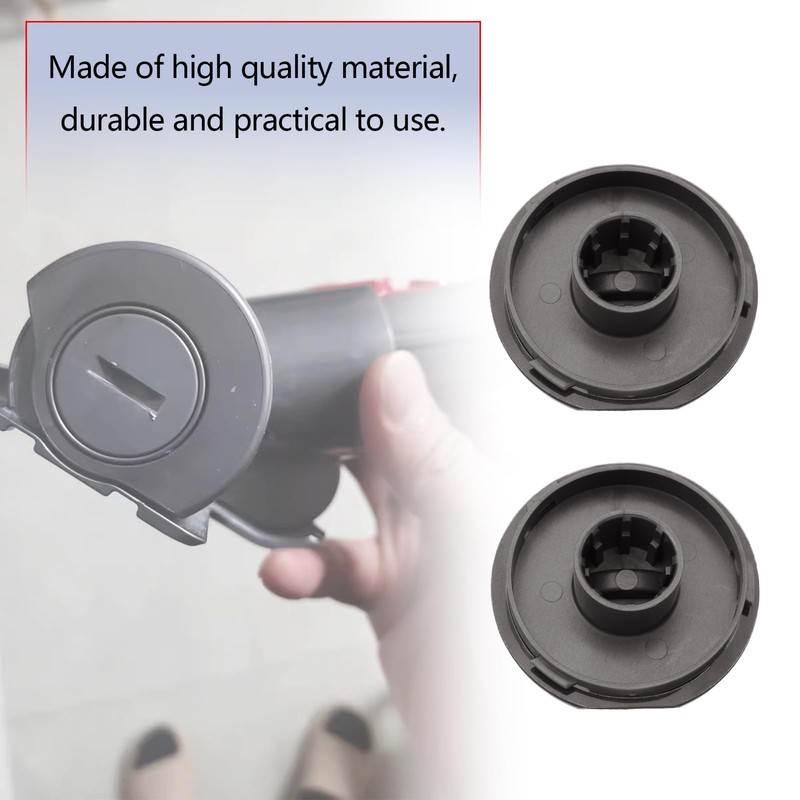 LT Easiyl 2pcs Brush Rod End Cap Cover for Vacuum