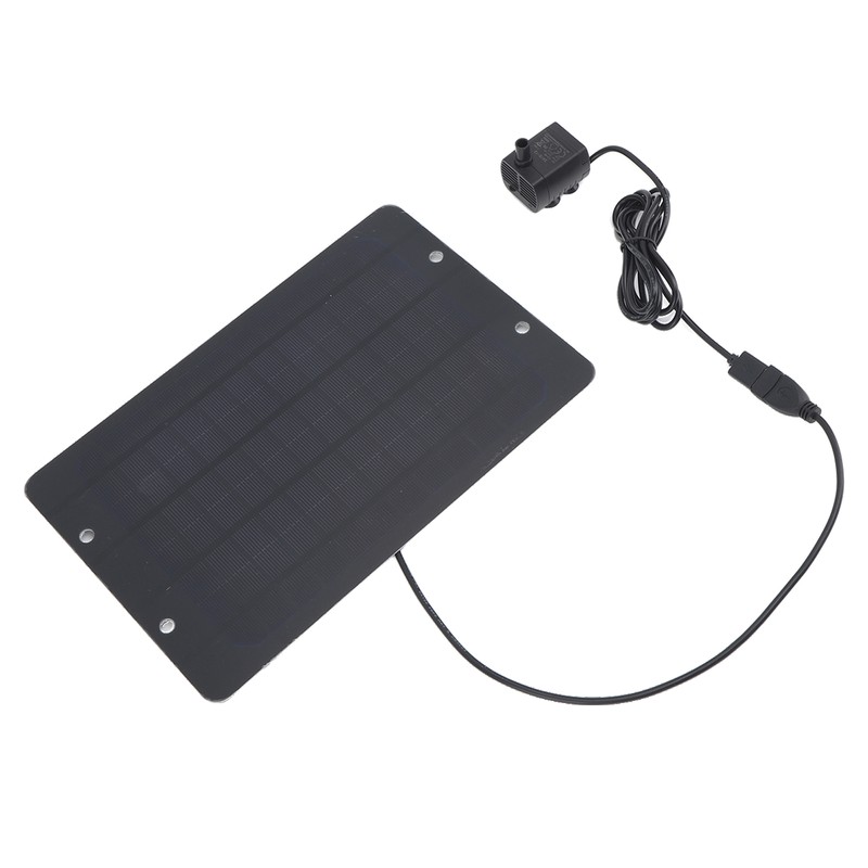Solar Fountain 6V 10W Bird Bath Fountain USB Interface with