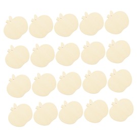 jojofuny 1 Set Apples Shaped Wooden Cutouts DIY Wooden Boards for Crafting Durable Premium Wood Material for Home Decorations Educational Projects