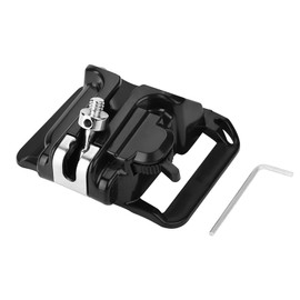 POCREATION Camera Waist Belt Holster Holder, 1Pc Camera Hanger 1/4in Screw Mount Quick Release Waist Belt Buckle Holder for DSLR