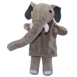The Puppet Company Movable Trunk Elephant Time for Stories Hand Puppet PC001504
