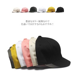 Laquest Short Brim Cap, Large Size, Maximum 25.6 inches (65 cm), Black