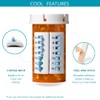 Take‑n‑Slide Peel and Stick Reusable, 5 Pack, Pill/Medication/Vitamin/Pet Med Tracker &