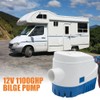 TOTMOX 12V 1100GPH Automatic Bilge Pump for Boats, Yachts, Motorhomes,