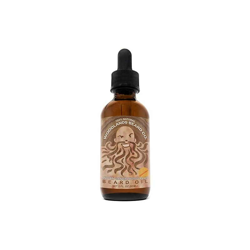Indian Sandalwood Plus Grapefruit Beard Oil (2 oz.)