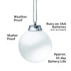 Xodus Innovations WP500-3 Battery Powered Hanging Decorative Outdoor LED Pulsing