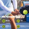GRSECPO Mini Pickleball Practice Balls Warm Up Fast,Perfect Solo or