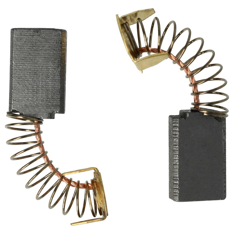 vhbw 2 x Carbon Brush Motor Carbon Abrasive Carbon 5