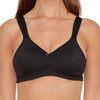 Susa Ladies’ Underwire-free bra, 7077 (7208 - Bh) - Black