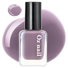Oznail Shine Mood Nail Color Manicure, S09 Misty Lilac, 8ml, 1 piece / 오즈네일 샤인 무드 네일 컬러 매니큐어, S09 미스티 라일락, 8ml, 1개