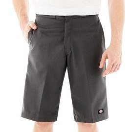 Dickies Mens 13 Inch Relaxed Fit Multi-Pocket Short, Charcoal Gray, 34