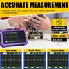 ZYKYCX Handheld Portable Oscilloscope, 2.8" TFT Digital Oscilloscope, 1MHz Bandwidth,