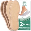 TULMERO Barefoot Shoe Insoles - Shoe Insoles Barefoot Cotton Terry