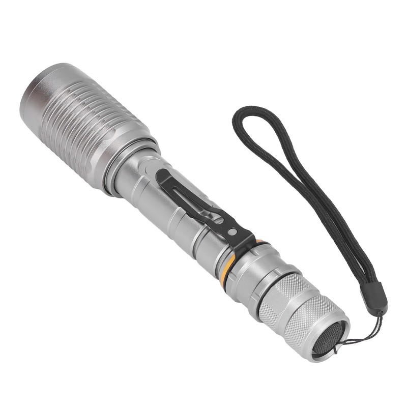 Telescopic Zoomable Flashlight 5 Lighting Modes 5000LM Waterproof Bright Flashlight