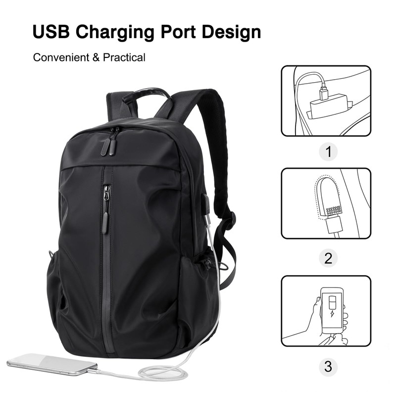 FANDARE Travel Backpack for Men Women, 20L Carry On Laptop