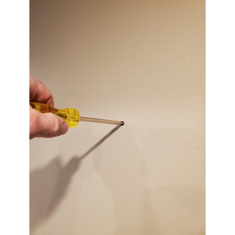 Drywall Texture Patch (Knockdown Texture) Blue