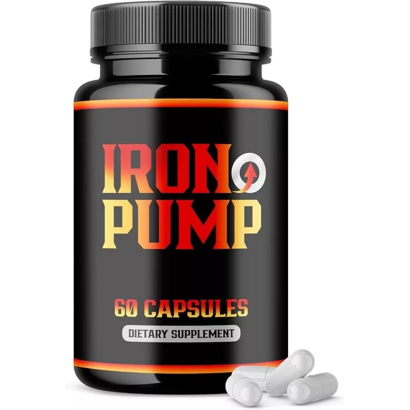 Healthly Iron Pump Pills All Natural Extra Performance Dietary Supplement