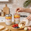 WELLIFE 6-Pack Mason Jars 16 oz with Lids – Wide