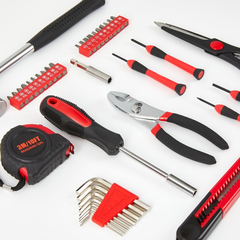 39 Piece Tool Set General Household Hand Kit With Storage