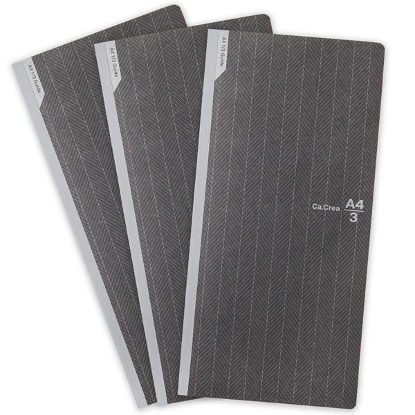 PLUS Note Book, K.Crie, A4 x 1/3, NS Series, Square,