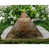 Large Orgone Pyramid | Glow in Dark Labradorite Pyramid Crystal