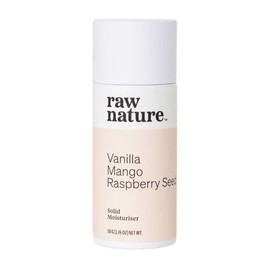 raw nature Solid Moisturiser - Vanilla, 50g