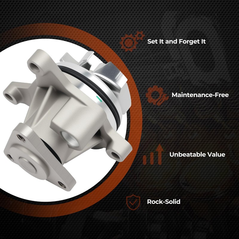 Engine Water Pump with Gasket Compatible with Ford Escape Focus
