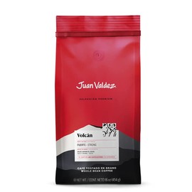 Juan Valdez Coffee Espresso Volcan Bean Colombian Coffee 16 oz / 454 gr