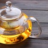 Unbranded "Glass Teapot Stovetop Safe-Clear Teapot with Removable Infuser-Loose 20.4oz