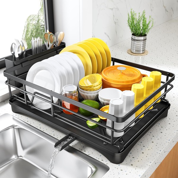 Dish Drying Rack for Kitchen Counter - Large Dish Rack