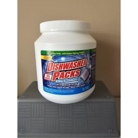 Dishwasher pods Hydroclean Action. 2 In 1 Acrion Pack. Grease Fighting Pwr 35ct