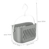 Angoily Hanging Shower Caddy Plastic Hanging Shower Caddy Basket Portable
