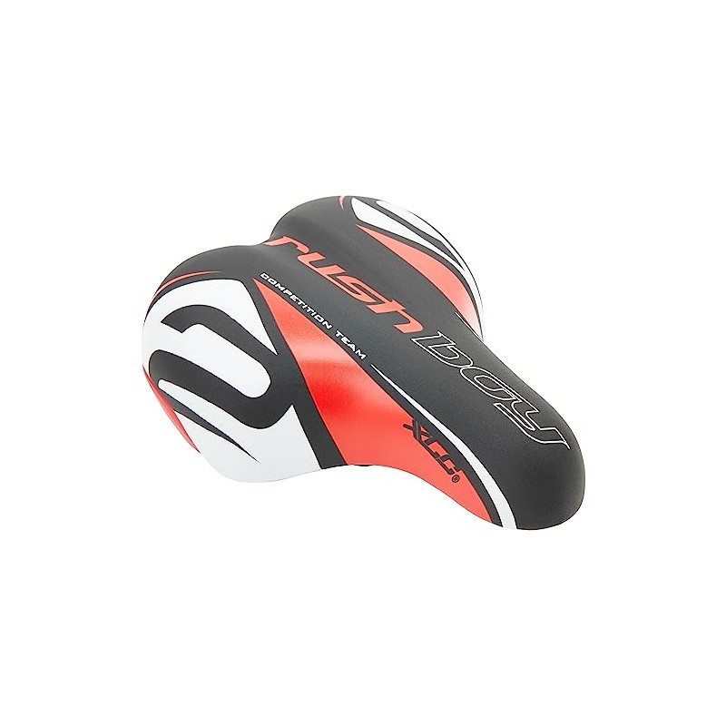 XLC 2502032600 Kids Saddle – Black, 18 x 14 x