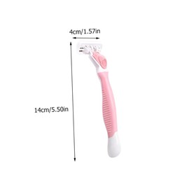 minkissy Armpit Hair Razor Kit Men's Hair Remover Lightweight Shaving Razor for Women Portable Travel Shaving Tool