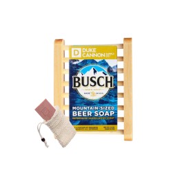 Duke Cannon's Big American Beer Soap Ultimate Bundle Kit includes a Bamboo Soap