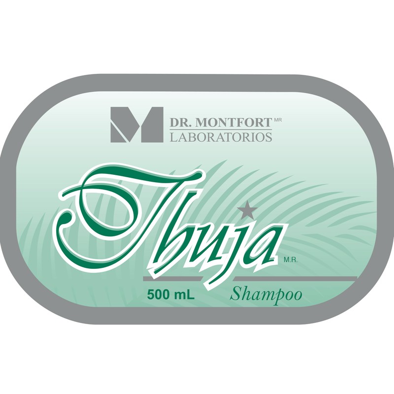 Dr. Monfort Shampoo de Thuja 100% Natural para Cuidado del